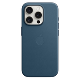 Husa iPhone MagSafe din Piele pentru iPhone 15 Pro Pacific Blue - WATCHERS